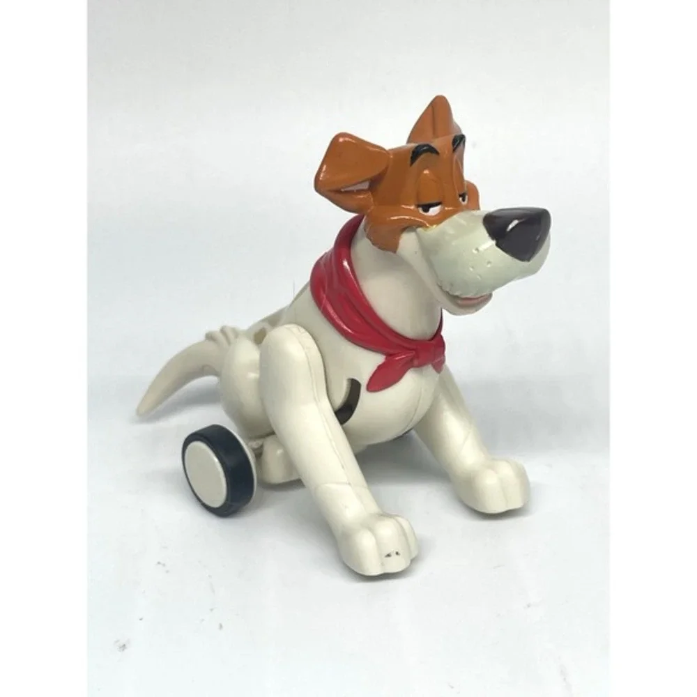 Vintage Disneys Oliver and Company Kids Meal‎ Toys LOT of 4